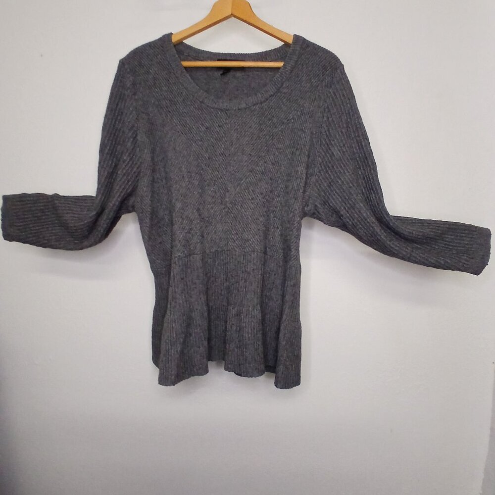 UEC Lane Bryant Ribbed Cowl Necked Tunic Sweater size 26/28